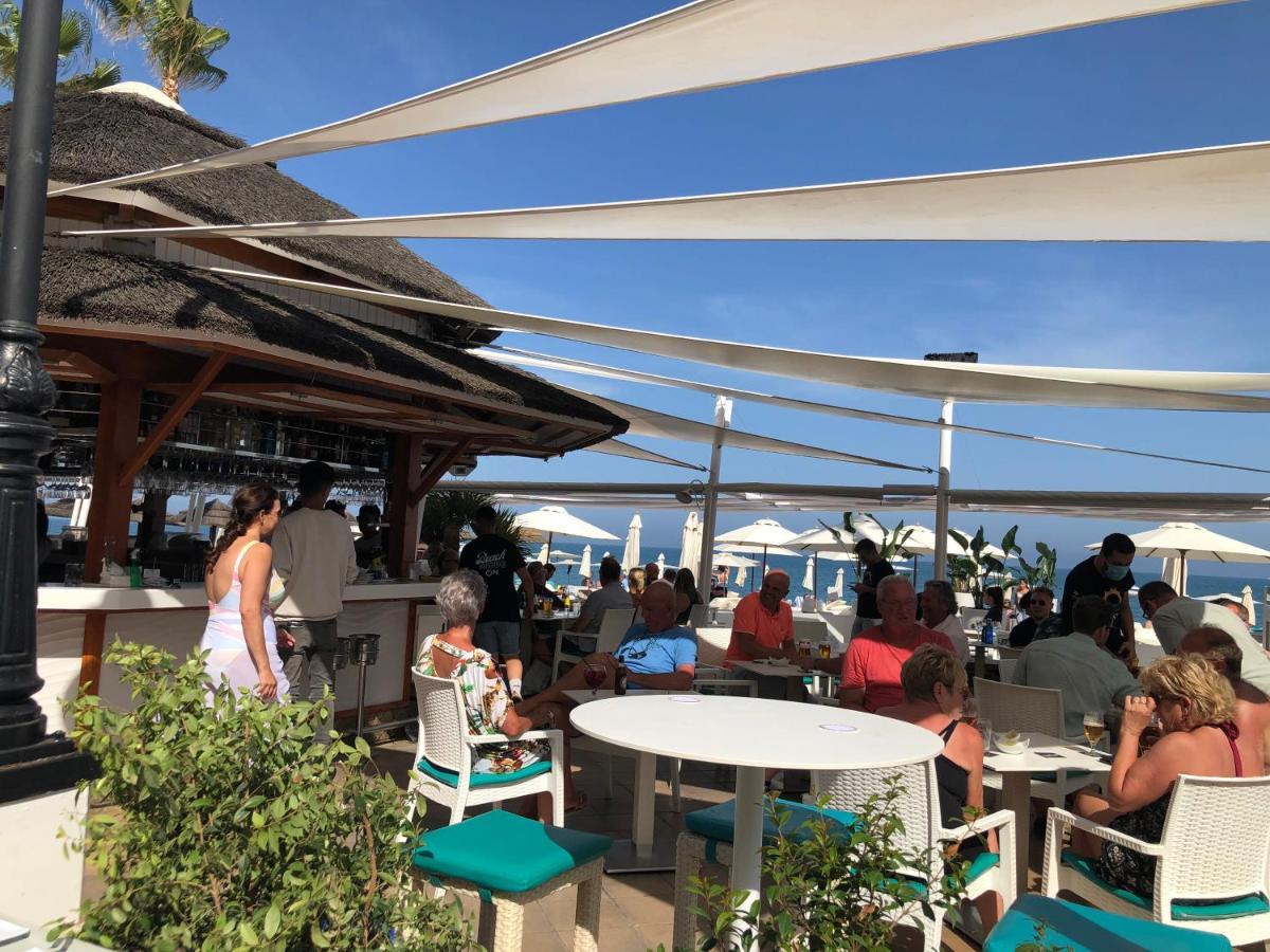 Apartamento Totalmente Reformado Con Piscina Y Jardines Al Lado De La Playa De La Carihuela 托雷莫利诺斯 外观 照片